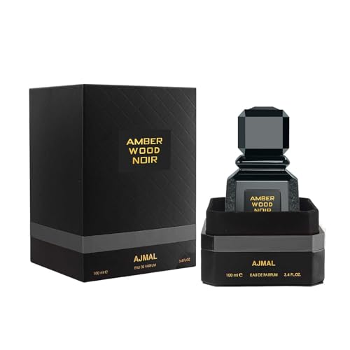 Ajmal Amber Wood Noir EDP Unisex, 3.4 fl oz / 100 ml