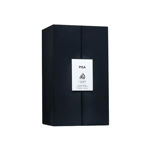 Lattafa Pride Pisa – Citrus, Woody, Amber – Eau de Parfum Spray Long-Lasting Fragrance for Men, 3.4 Ounce / 100 ml