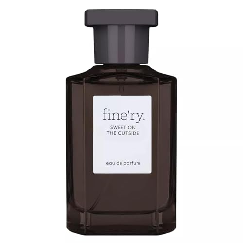 Fine'ry Vanilla Gourmand Sweet on the Outside Eau de Parfum - Long-Lasting Perfume for Women - Vanilla, Cacao Wood & Smoked Vetiver - Warm, Full Size Hair & Body Fragrance, Gift for Her (60mL)