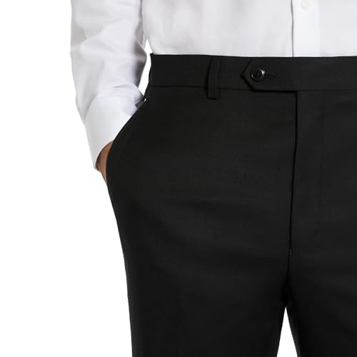 Michael Kors Black Plain Classic Pants|Black,34/32