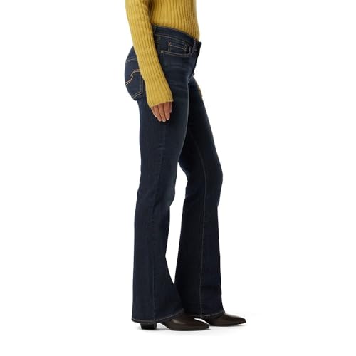 Signature by Levi Strauss & Co. Gold Women's Modern Bootcut Jean, Stormy Sky-waterless, 14 Medium