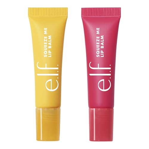 e.l.f. Squeeze Me More Lip Balm Duo, Mango, Watermelon