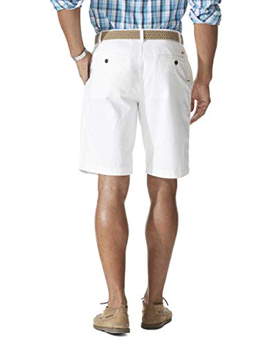 Dockers Men's Perfect Classic Fit Shorts (Regular and Big & Tall), White Cap, 38