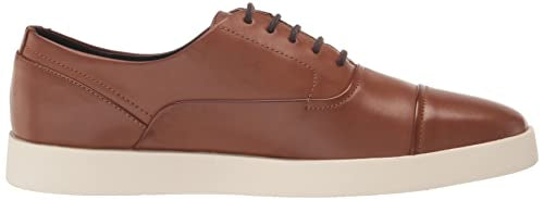 Calvin Klein Men's Elijah2 Oxford, Brown, 10