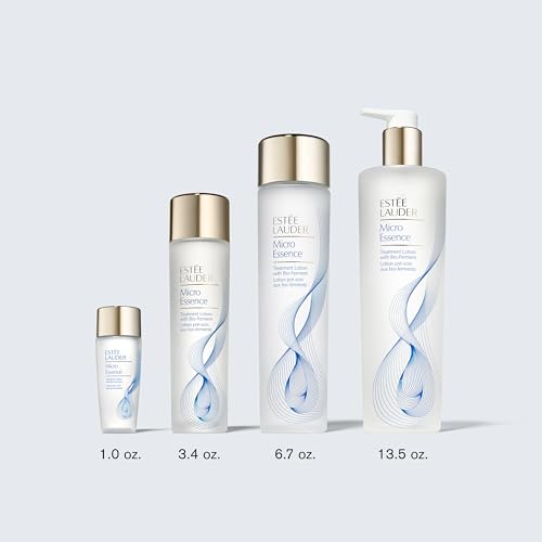 Estée Lauder Micro Essence Treatment Lotion with Bio-Ferment | Toner for Face | Skin Barrier Repair, Travel Size, 1 Fl Oz