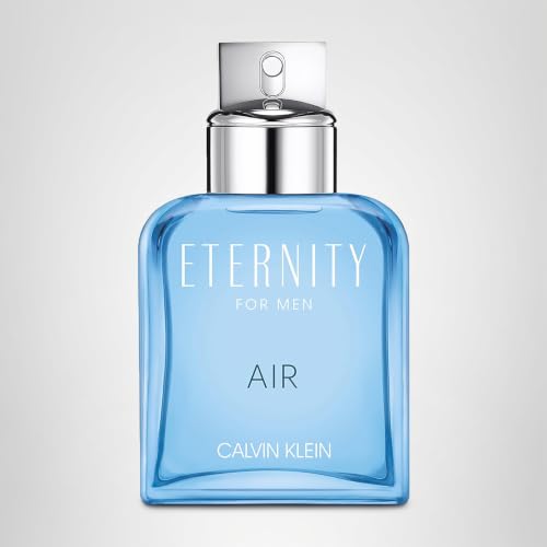 Calvin Klein Eternity Air Eau de Toilette – Men's Aromatic Cologne – With Notes of Mandarin, Lavender & Patchouli Oil & Sea Moss – Luxury Perfumes for Men – Long Lasting Fragrance