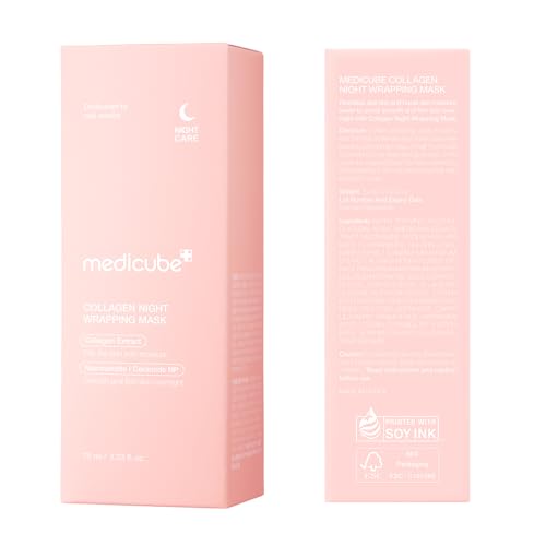 medicube Wrapping Mask Collagen - Overnight Peel Off Facial Mask