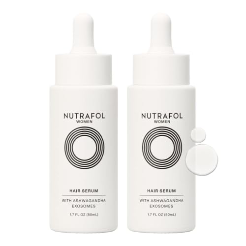 Nutrafol Women's Hair Serum for Thinning Hair, 1.7 Fl Oz, 2-Bottles