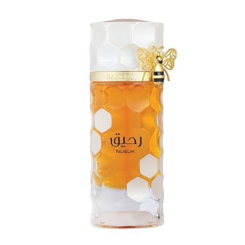Nusuk Raheeq Perfume for Women - Long Lasting Extrait De Parfum Citrus, Gourmand & Vanilla Notes Sweet Luxury Fragrance 100ml