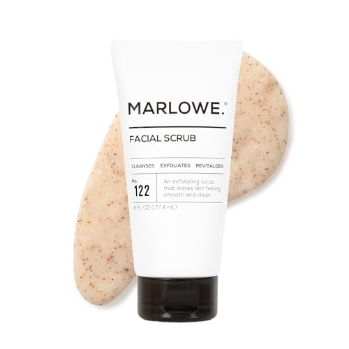 MARLOWE. Facial Scrub for Men, Gentle Face Exfoliator, 6 oz