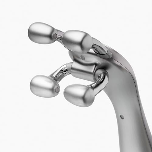 bt-Sculpt GEN2, Microcurrent Facial Lifting, Sculpting, and Firming with Proprietary Kinesthetic Lifting for Home use (Brushed Alloy)