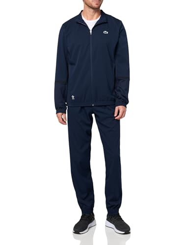 Lacoste Men's Tennis x Daniil Medvedev Tracksuit, Navy Blue/Navy Blue, Large