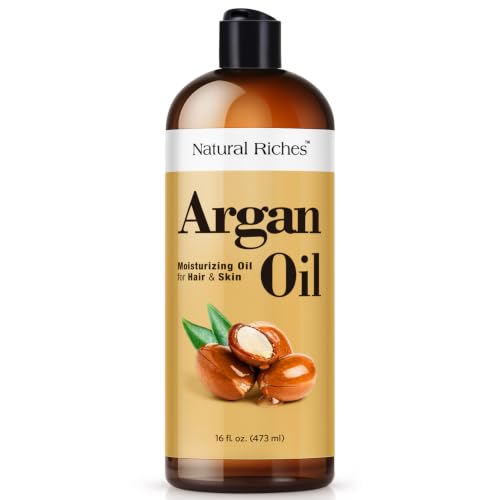 Moroccan Argan Oil 16 Fl Oz Deep Moisturizing Hair & Skin Oil
