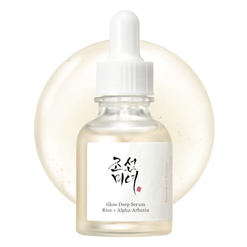 Beauty of Joseon Glow Deep Serum Rice Alpha-Arbutin Niacinamide for Uneven Dull Skin Tone, Daily Korean Skin Care 30ml, 1.01 fl.oz