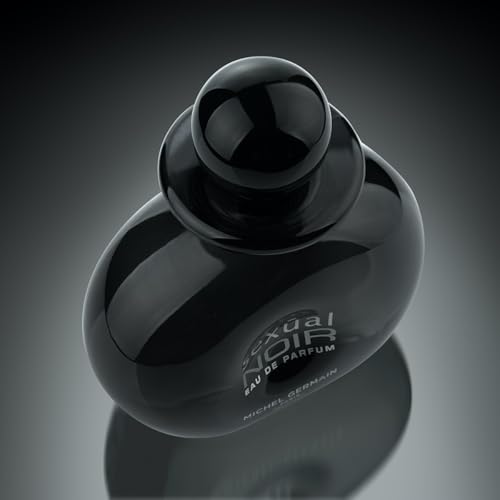 Michel Germain Sexual Noir Pour Homme Eau de Parfum Cologne for Men, Notes of Italian Bergamot, Intoxicating Lavender, Masculine Sweet Tobacco, 4.2 Fl Oz