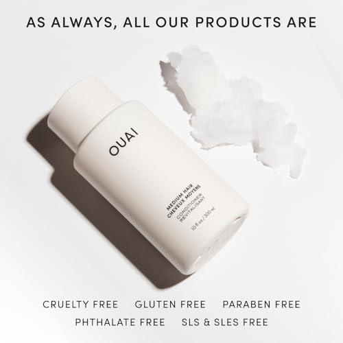 OUAI Medium Conditioner - Hydrating Hair Conditioner (10 Oz)