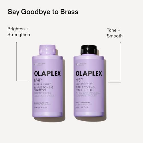 Olaplex N°.4P Blonde Enhancer Purple Shampoo | Toning Hair, 250 mL