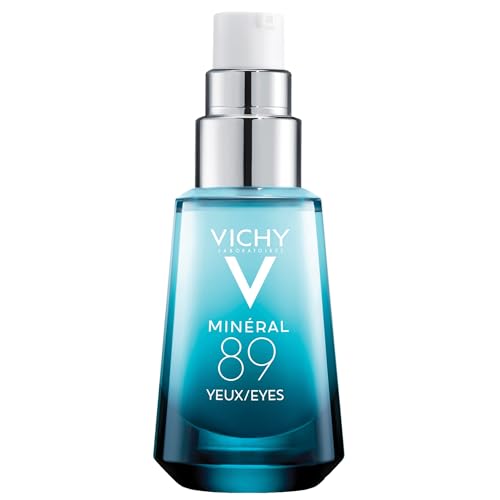 Vichy Mineral 89 Eye Serum, Hyaluronic Acid and Caffeine Eye Cream, 0.5oz
