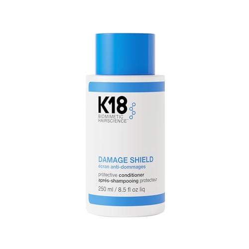 K18 Damage Shield Protective Conditioner for Damaged Hair - Color Safe Conditioner with 3 Day Damage Protection - Weightlessly Softens + Detangles - Maintains Strength with K18PEPTIDE (8.5 Fl oz)