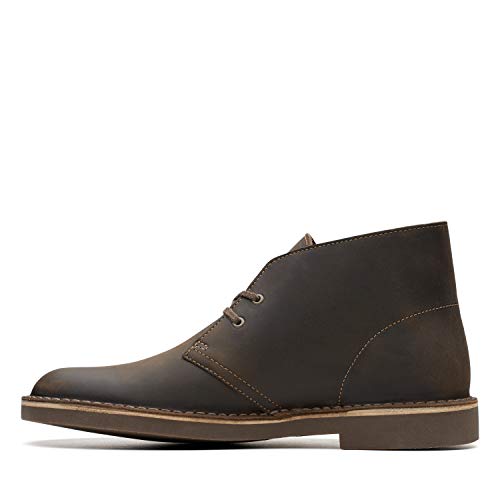 Clarks mens Bushacre 2 chukka boots, Beeswax, 10.5 US