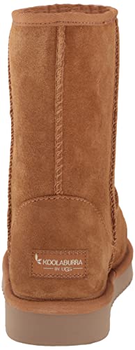 Koolaburra by UGG womens Koola Short Fashion Boot, Chestnut, 8 US