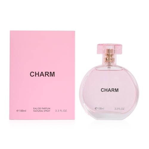 Charm Perfume for Women – Fresh Floral Fruity Eau de Parfum – Sweet Citrus & Musky Scent – 100ml / 3.3 fl oz