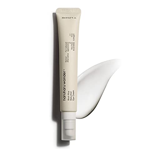 haruharu Black Rice Bakuchiol Eye Cream, 0.67 fl.oz, Wrinkle Care, Vegan