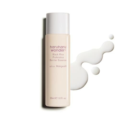 haruharu Black Rice Probiotics Barrier Essence 1.0 fl.oz, Vegan