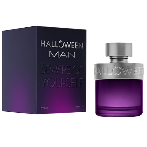 Halloween Man Eau de Toilette for Men, Fresh Oriental Woody Fragrance