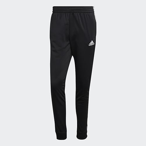 adidas Men's Sportswear Basic 3-stripes Tricot Track Suit, Black, Medium