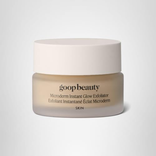 goop Beauty Microderm Exfoliator | Microdermabrasion Scrub to Smooth Textured Skin | 0.5 fl oz