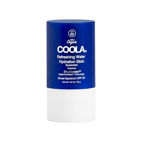 COOLA Refreshing Water SPF 50 Stick, Hydrating Sunscreen, 1 fl oz