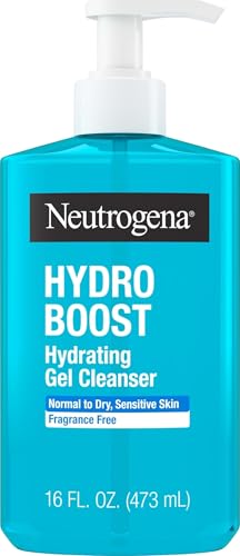 Neutrogena Hydro Boost Face Wash, Fragrance Free, 16 fl oz
