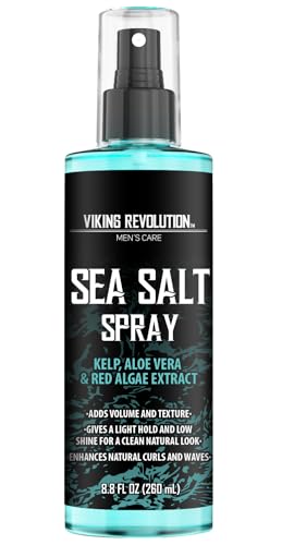 Viking Revolution Sea Salt Spray for Men - Hair Texturizing Spray 8.8 oz