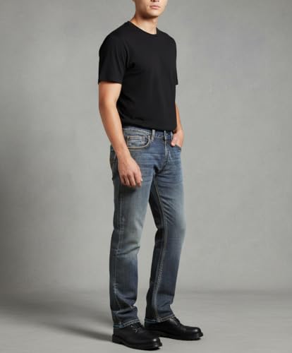 Flypaper Mens Fashion Bootcut Jeans Regular FIT Medium Vintage Blue Size 32X30