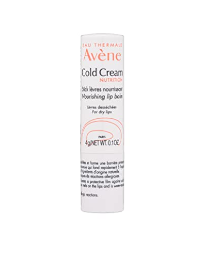 Eau Thermale Avène Cold Cream Nutrition Nourishing Lip Balm, 0.1 Ounce