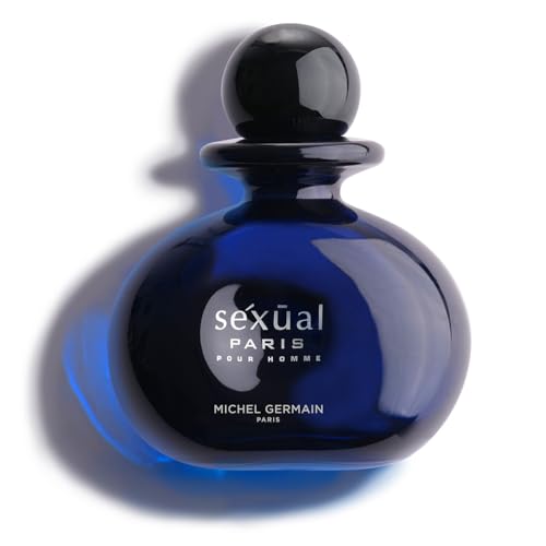 Michel Germain Sexual Paris Pour Homme Eau de Toilette Spray Cologne, Top Notes of Cardamom, Chardonnay Mandarin, Sage, Warm & Tempting Gift for Men, 2.5 Fl Oz