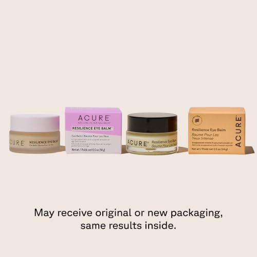 Acure Resilience Eye Balm - Anti Aging Moisturizer - 0.5 fl oz