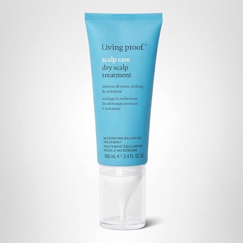Living Proof Scalp Care Dry Scalp Treatment – Soothes Flaking, Itching, Hydrates, Balances Scalp Microbiome, Lightweight Fast-Absorbing Formula, 3.4 oz