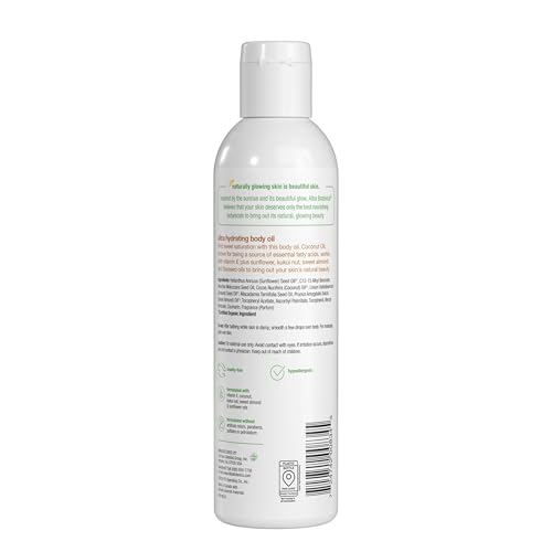 Alba Botanica Intense Hydration Body Oil, with Kukui Nut and Viamin E, 8.5 Oz (Packaging May Vary)