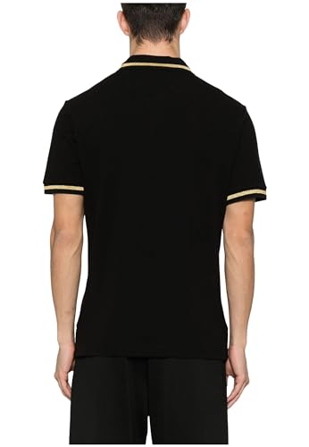 VERSACE JEANS COUTURE Men Polo Shirts Black XL