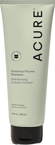 Acure Vivacious Volume Shampoo - Volumizing for Fine Hair, Vegan - 8 fl oz