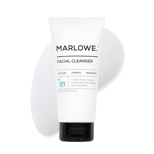 MARLOWE. Facial Cleanser, Daily Face Wash, Removes Dirt + Oil, 6 oz