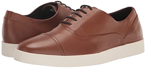 Calvin Klein Men's Elijah2 Oxford, Brown, 10
