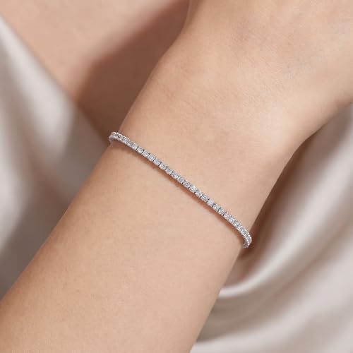 Pompeii 2ct Diamond Tennis Bracelet 14K White Gold 7"