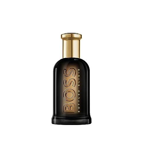 Hugo Boss Men's Boss Bottled Elixir Parfum - Notes of Vetiver, Patchouli and Cedarwood