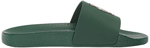 POLO RALPH LAUREN Womens Slide Sandals, Forest Green, 13 US