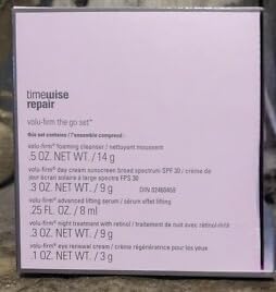 MK Time Wise Repair the Go Set, 5-Piece Travel Size Skincare Kit with Cleanser, Serum, Day Cream, Night Cream, and Eye Cream