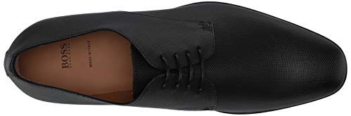 BOSS Hugo Mens Derby Oxford, Black, 8.5 US