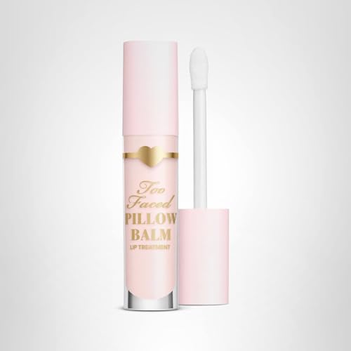 Too Faced Pillow Balm Ultra-Hydrating Lip Treatment | Liquid Lip Balm that Replenishes Lips with Hyaluronic Acid, 0.2 Fl Oz, Original